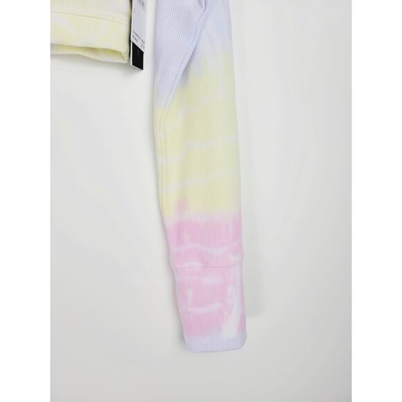 NWT ARX LAB Tie Dye Ribbed Knit Crop Top - Large - Picture 5 of 9